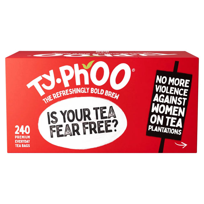Bolsas de té typhoo 240 por paquete