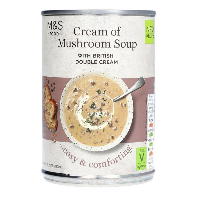 Crema de sopa de hongos M&S 400g