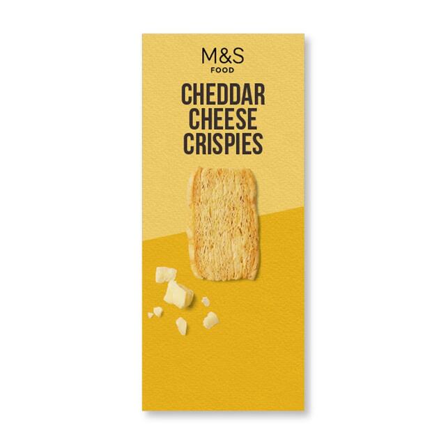 M&S Cheddar Cheese Crispies Twinpack 2 x 100g