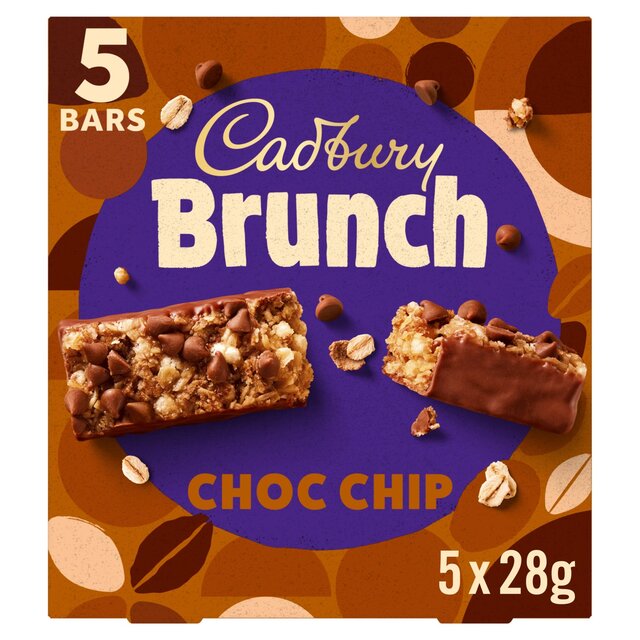 Cadbury Brunch Bar Choc Chip 5 x 28g