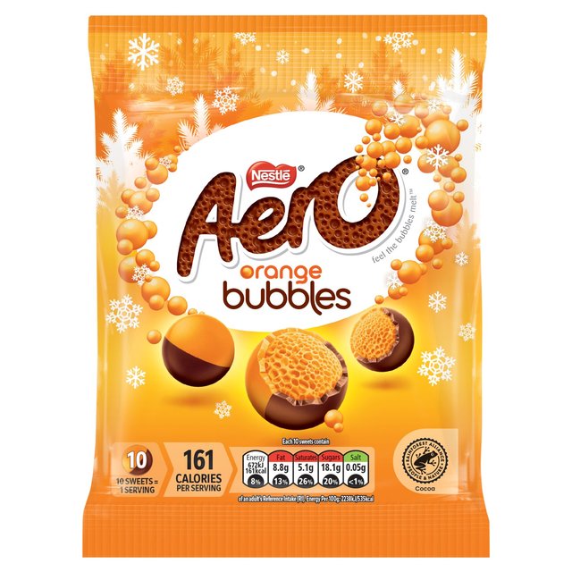 Aero Bubbles Orange Sharing Pouch 70g