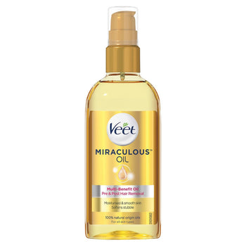 VEET MILACULULO ACEITE PARA LA CEBOLACIÓN PRE Y POST PARA FACE Y CUERPO 100ML