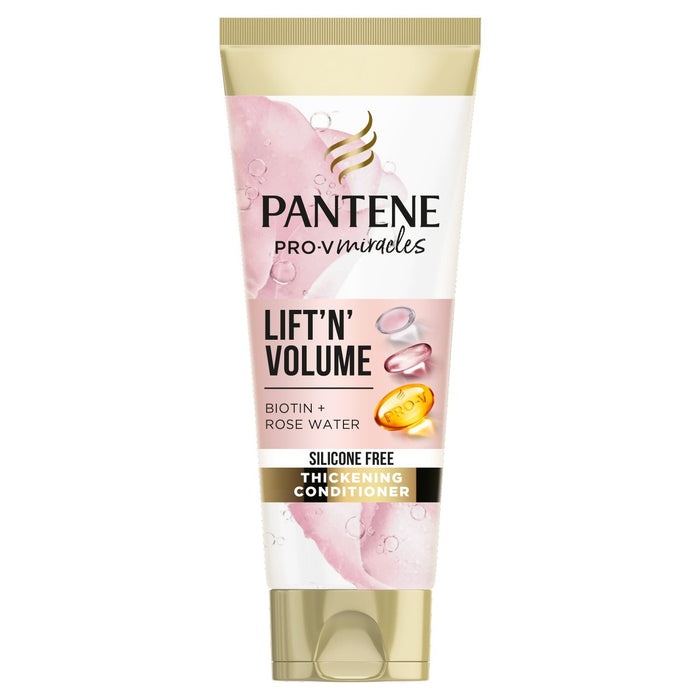 Pantene Pro V Lift & Volume Silicone Free Acondicionador Biotina y agua de rosas 275ml