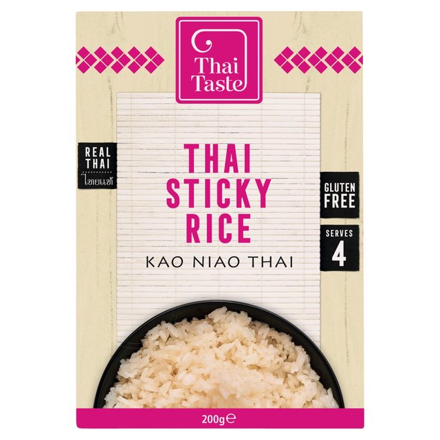 Sabor tailandés de arroz adhesivo 200g