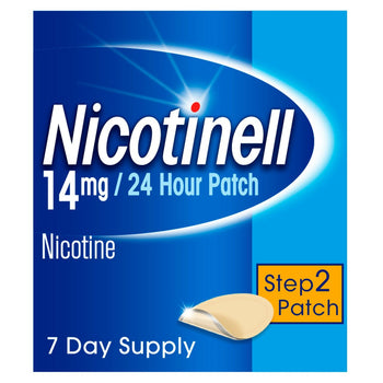 Nicotinell 14 mg de parche de 24 horas paso 2