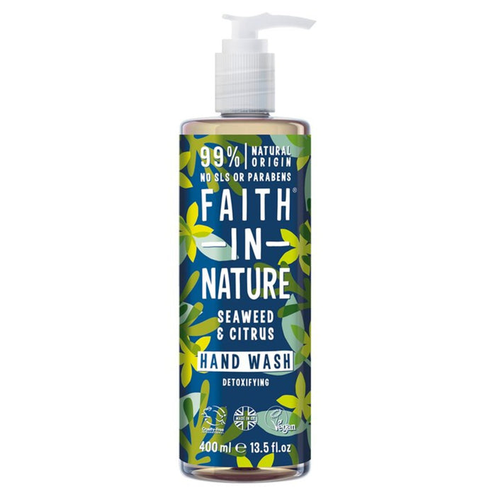 Faith in Nature algas y cítricos Wash 400ml