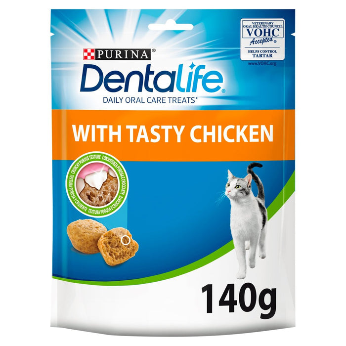 Dentalife tägliche Mundpflege Katze behandelt Huhn 140g