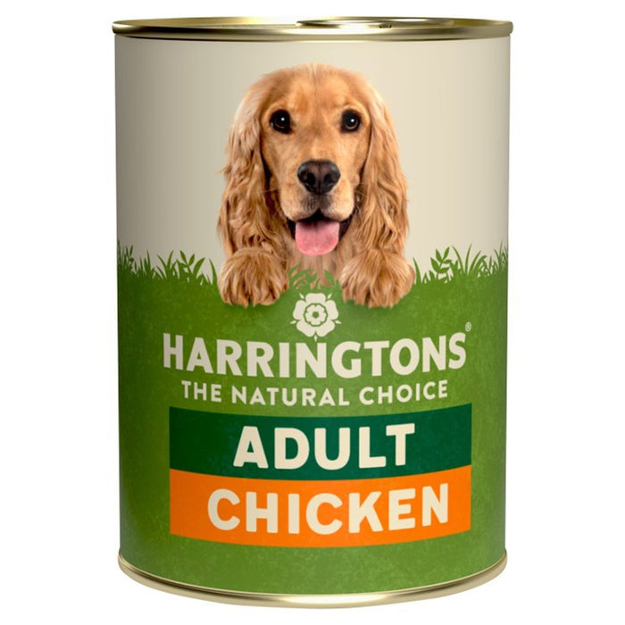 La nourriture pour chiens humides de Harringtons peut le poulet et les légumes 400g