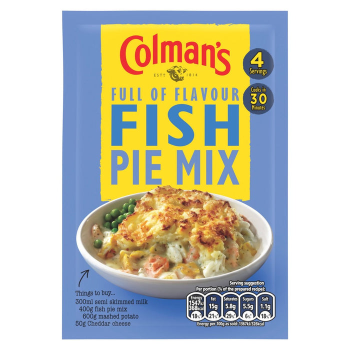 Colman's Fish Pie Recepe Mix 20G