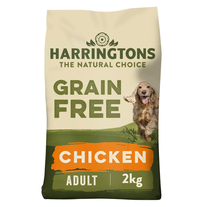 Harringtons Grain Free Hipoalergénico pollo y camote 2 kg